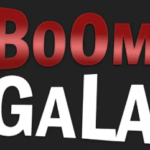 Boom Gala real money casino game interface showing cards, slots and cash rewards on a mobile screen